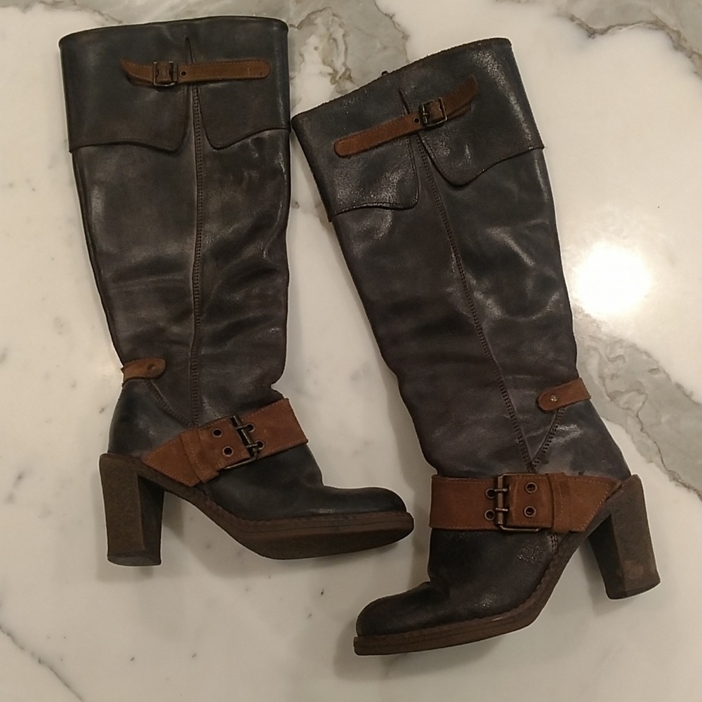Bos. & Co. 'Jana Faal' Tall Leather Boots